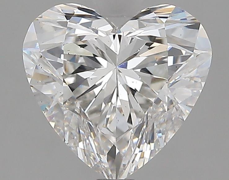 2.09ct G VS2 Rare Carat Ideal Cut Heart Lab Grown Diamond