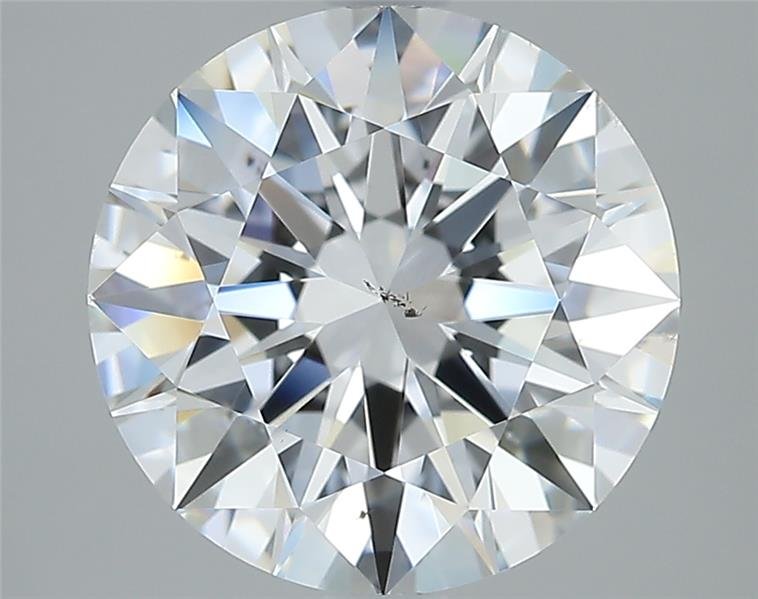 3.51ct E SI1 Rare Carat Ideal Cut Round Diamond
