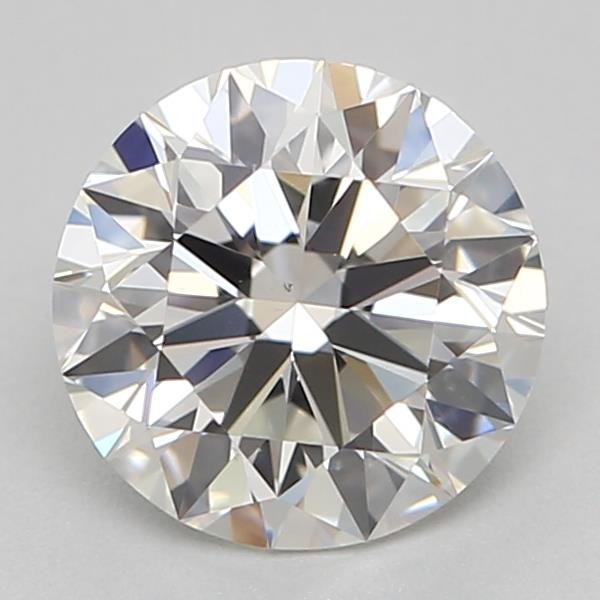 0.71ct H VS2 Rare Carat Ideal Cut Round Diamond