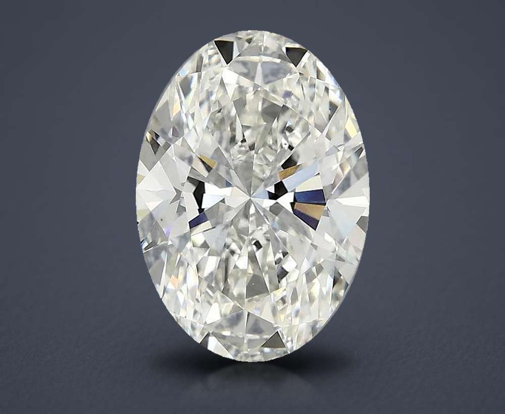 2.43 Carat Oval Lab Diamond