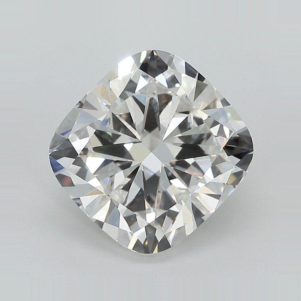 4.31ct E VS1 Rare Carat Ideal Cut Cushion Lab Grown Diamond