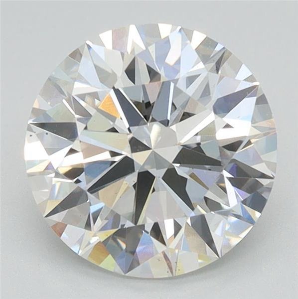 2.41ct F VS2 Rare Carat Ideal Cut Round Lab Grown Diamond