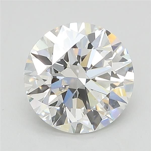 2.24ct D VS2 Rare Carat Ideal Cut Round Lab Grown Diamond