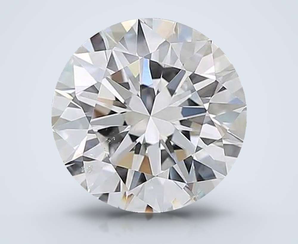 3.01 Carat Round Natural Diamond