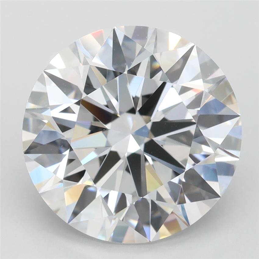 4.39ct D IF Rare Carat Ideal Cut Round Lab Grown Diamond