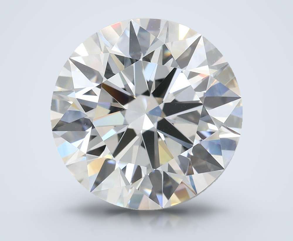 4.39 Carat Round Lab Diamond