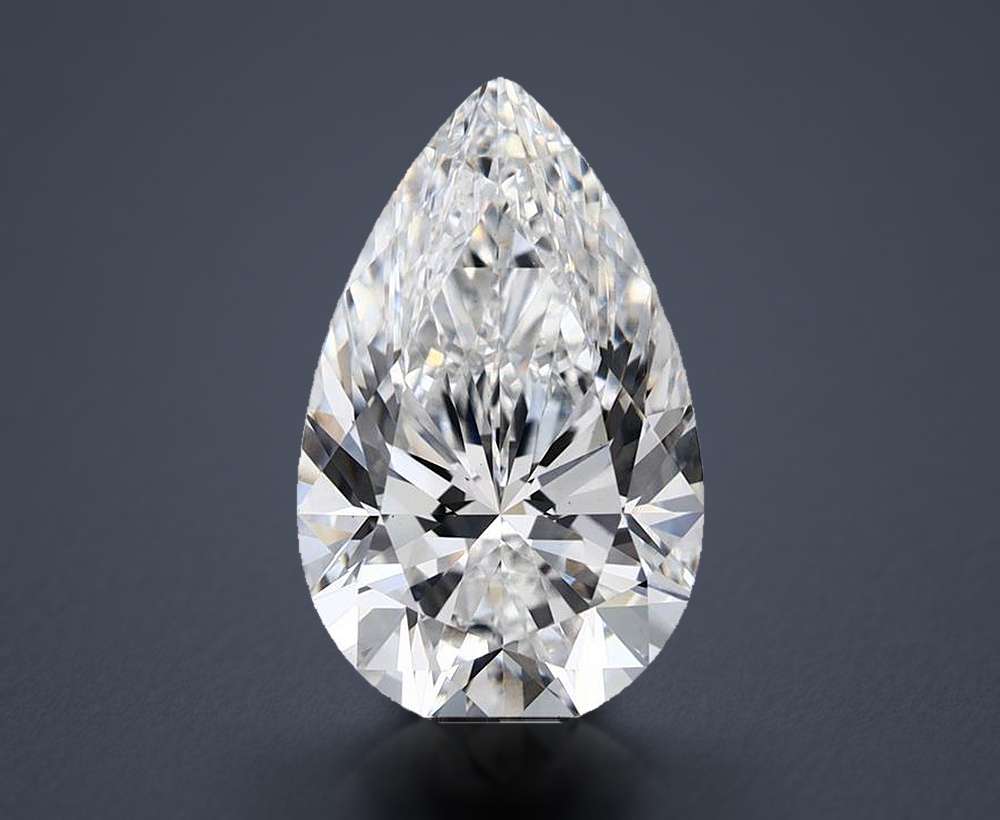 5.15 Carat Pear Lab Diamond