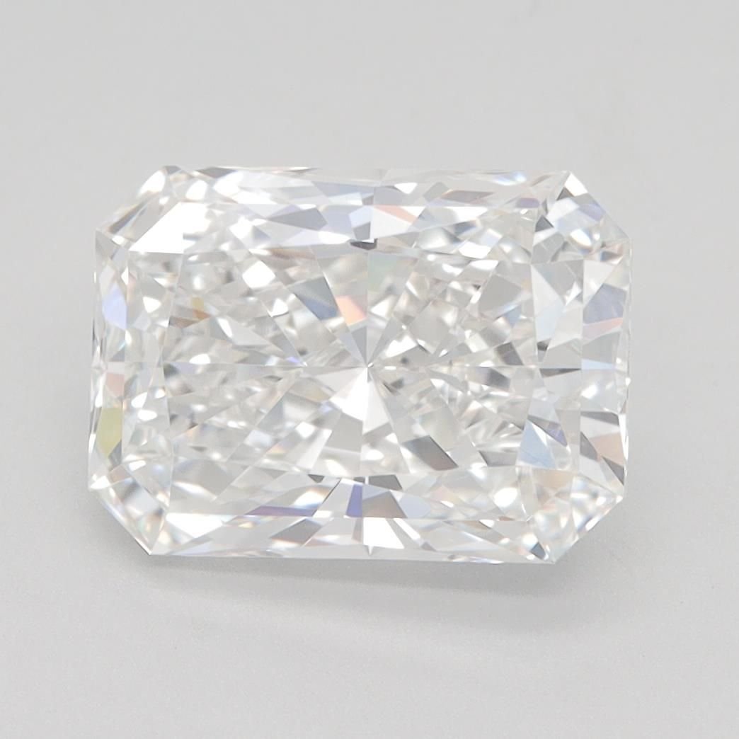 3.01ct F VVS2 Rare Carat Ideal Cut Radiant Lab Grown Diamond