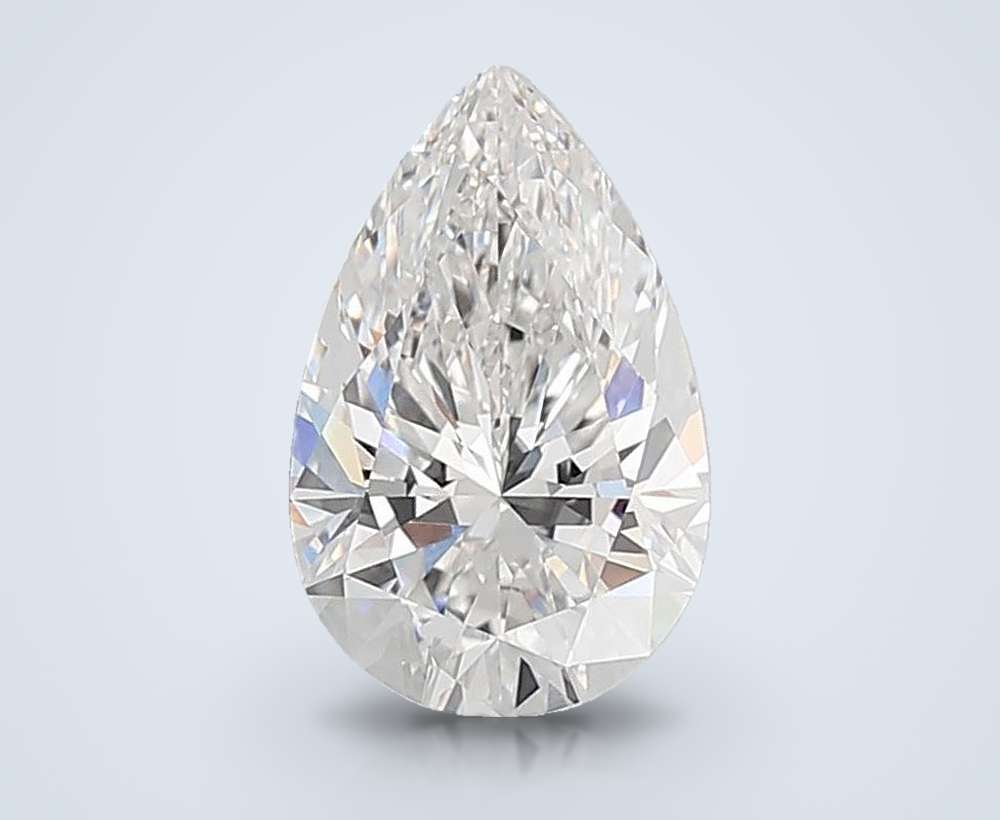 4.07 Carat Pear Lab Diamond
