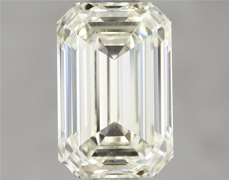 1.15ct K SI1 Rare Carat Ideal Cut Emerald Diamond