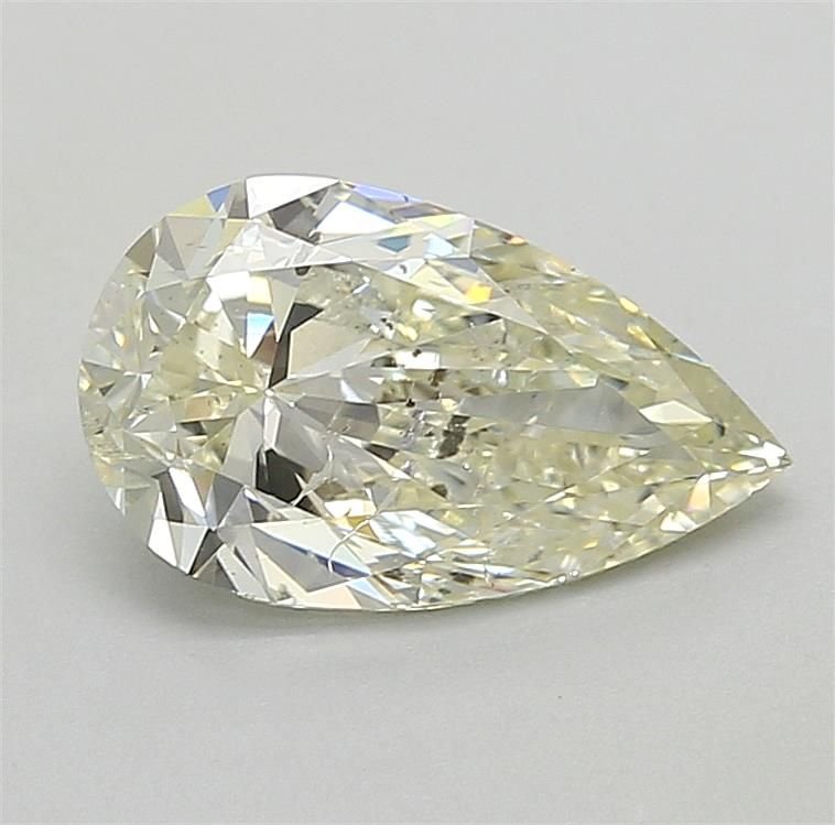 2.01ct K SI2 Rare Carat Ideal Cut Pear Diamond
