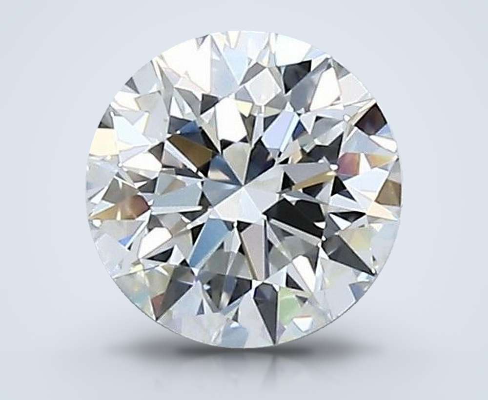 0.70 Carat Round Natural Diamond