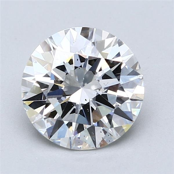 2.37ct E SI2 Excellent Cut Round Lab Grown Diamond