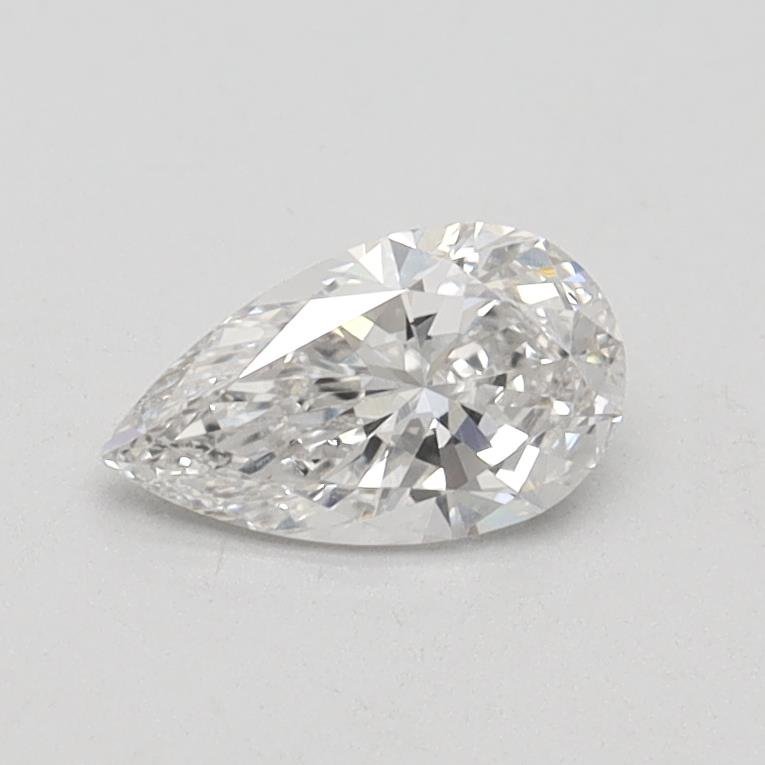 0.49ct F VS1 Very Good Cut Pear Lab Grown Diamond