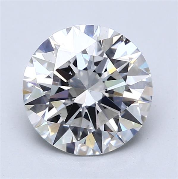 2.02ct F SI1 Rare Carat Ideal Cut Round Lab Grown Diamond