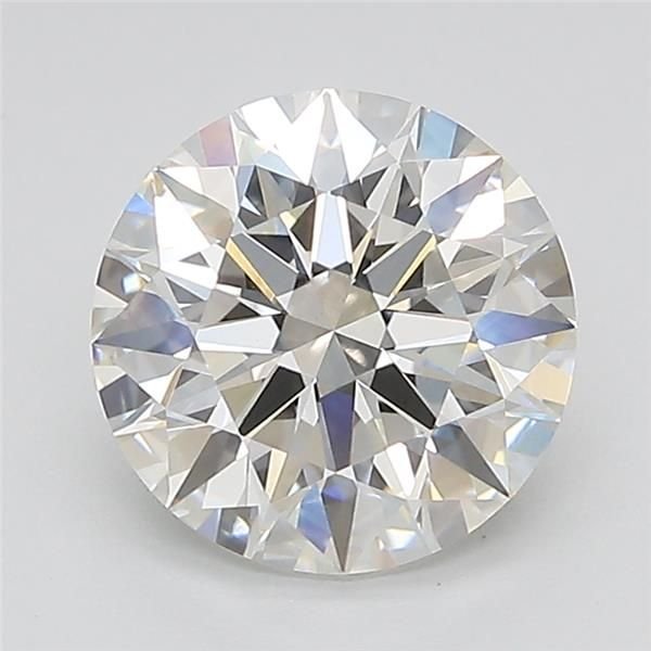 2.23ct F VVS2 Rare Carat Ideal Cut Round Lab Grown Diamond