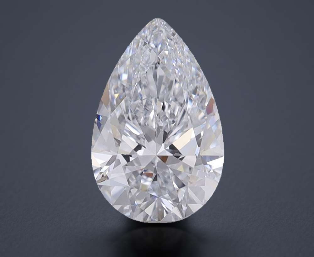 1.50 Carat Pear Lab Diamond