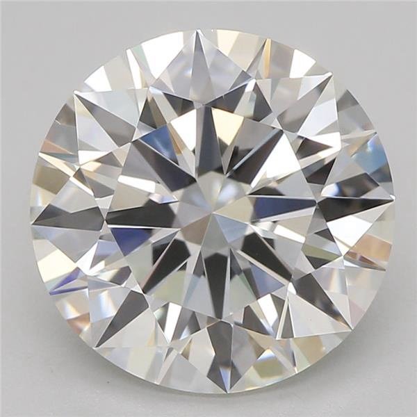 2.54ct F VVS2 Rare Carat Ideal Cut Round Lab Grown Diamond