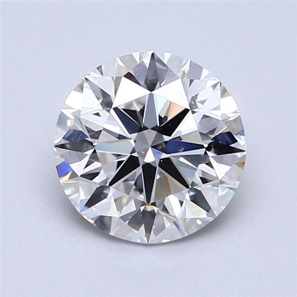 1.64ct D SI1 Rare Carat Ideal Cut Round Diamond