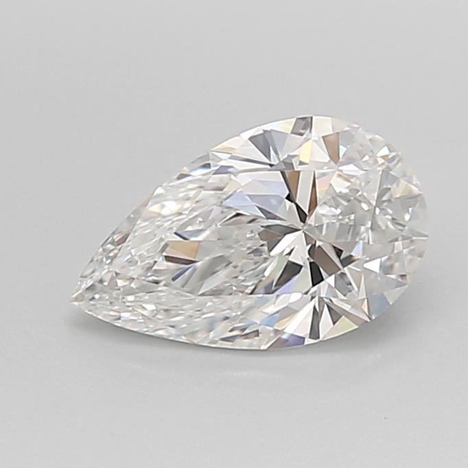 0.99ct D VVS1 Rare Carat Ideal Cut Pear Lab Grown Diamond
