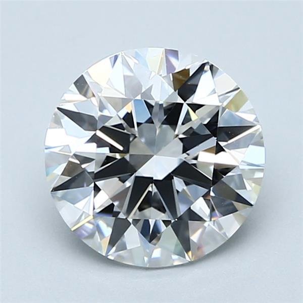 2.50ct E VS1 Rare Carat Ideal Cut Round Diamond