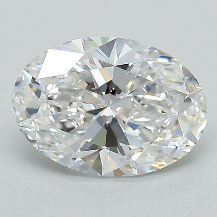 1.54ct D VVS2 Rare Carat Ideal Cut Oval Lab Grown Diamond