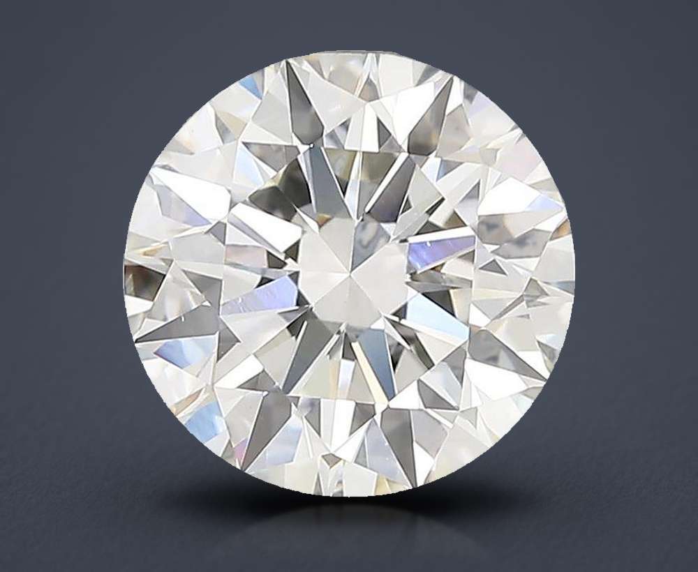 3.02 Carat Round Lab Diamond