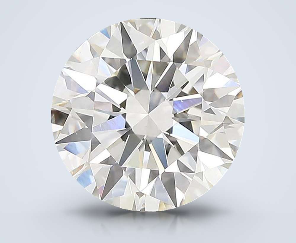 3.02 Carat Round Lab Diamond