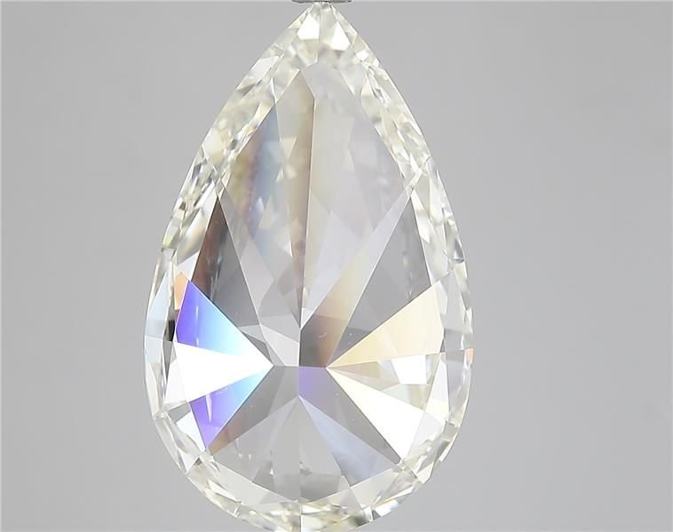 7.31ct K IF Excellent Cut Pear Diamond