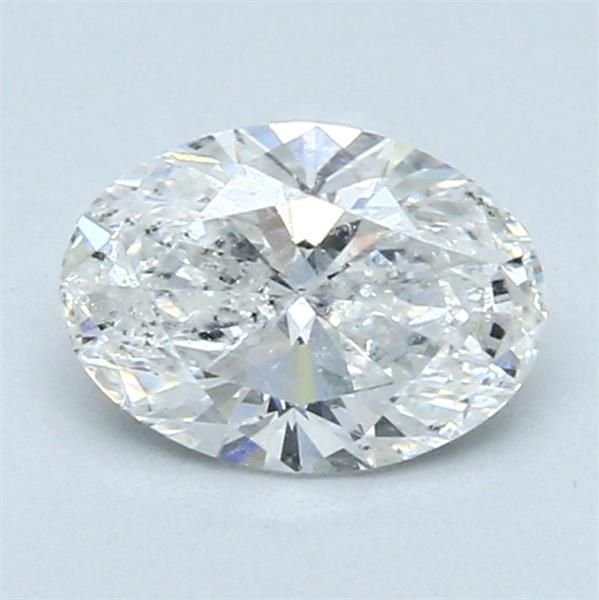 1.01ct D SI2 Rare Carat Ideal Cut Oval Diamond