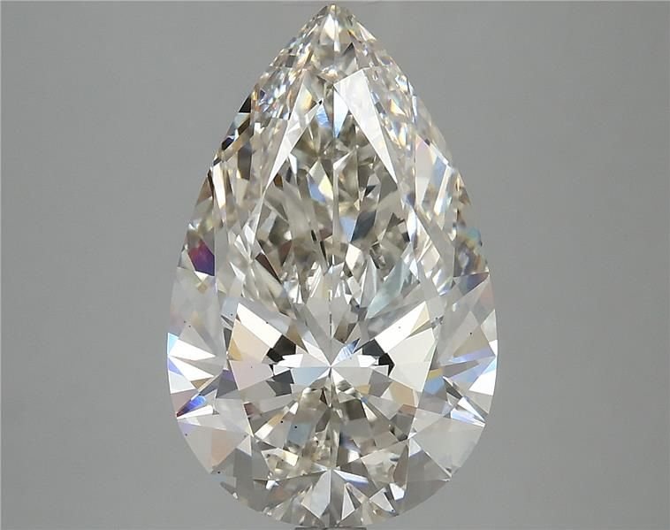 4.51ct I VS2 Rare Carat Ideal Cut Pear Lab Grown Diamond