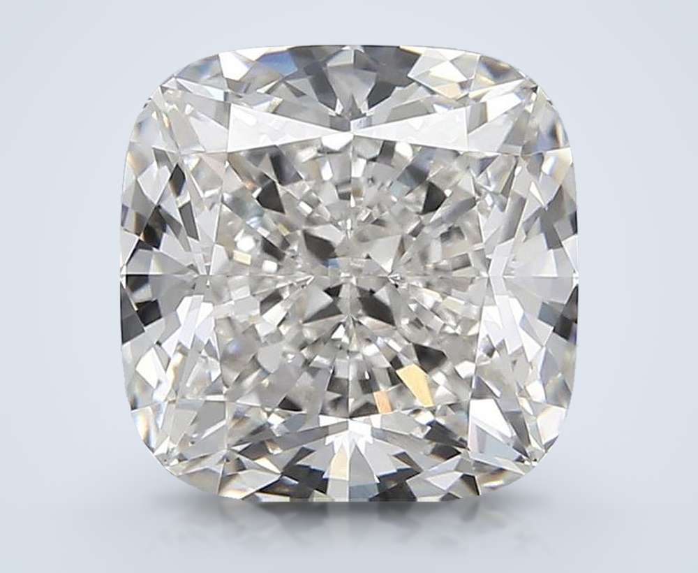 6.76 Carat Cushion Lab Diamond