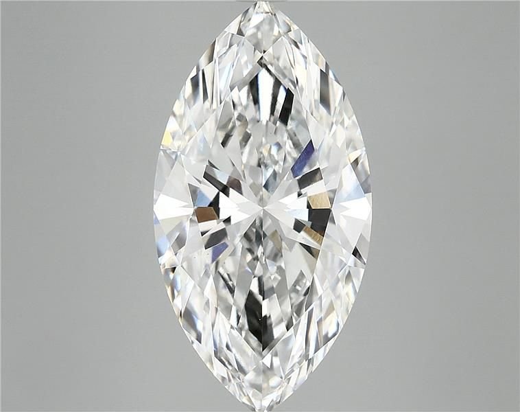 6.02ct F VS1 Rare Carat Ideal Cut Marquise Lab Grown Diamond