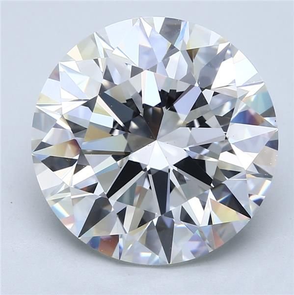 10.22ct F VS1 Rare Carat Ideal Cut Round Diamond