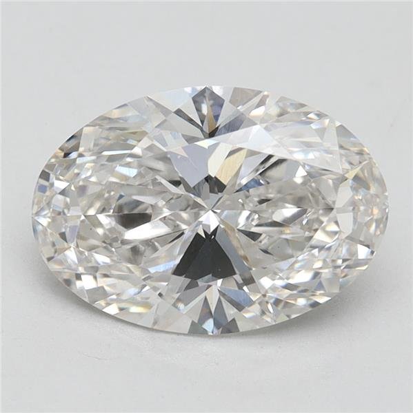 3.11ct G VS1 Rare Carat Ideal Cut Oval Lab Grown Diamond