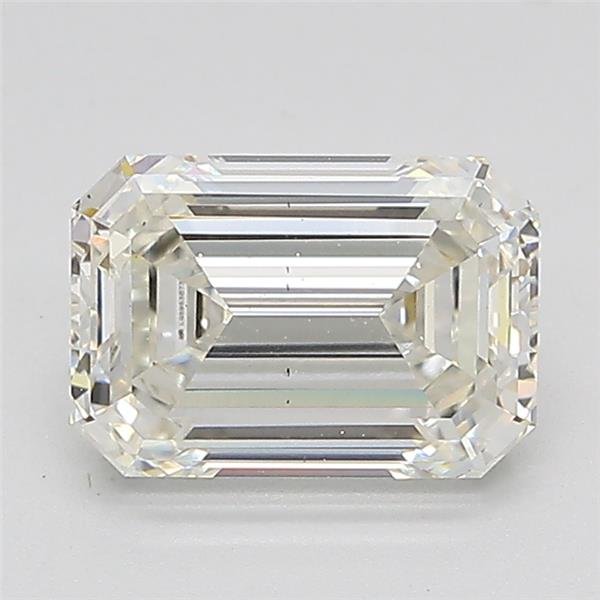 1.66ct I VS2 Rare Carat Ideal Cut Emerald Lab Grown Diamond