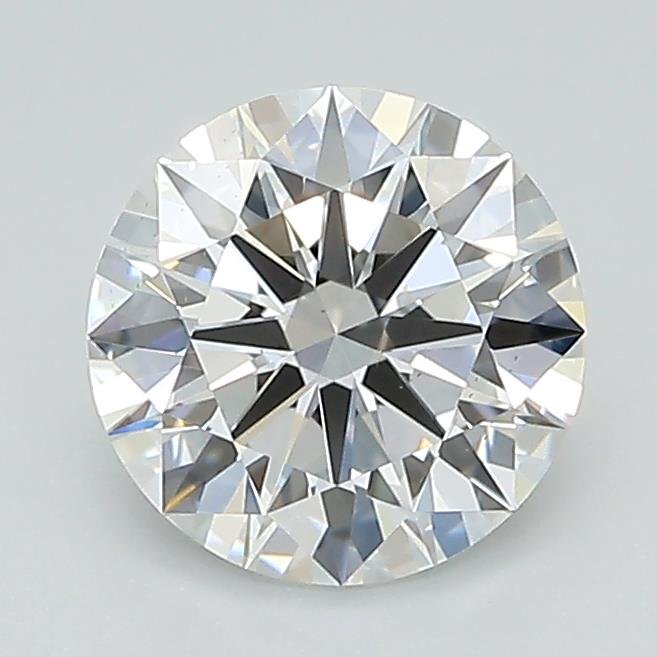 1.28ct D VS2 Rare Carat Ideal Cut Round Lab Grown Diamond