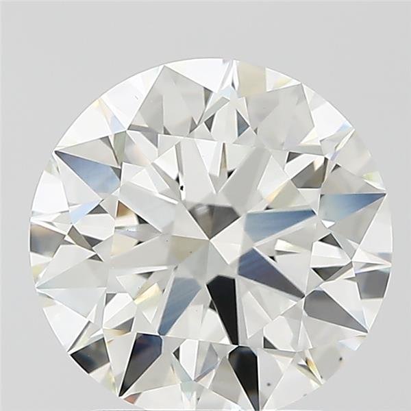 2.72ct H VS1 Rare Carat Ideal Cut Round Lab Grown Diamond