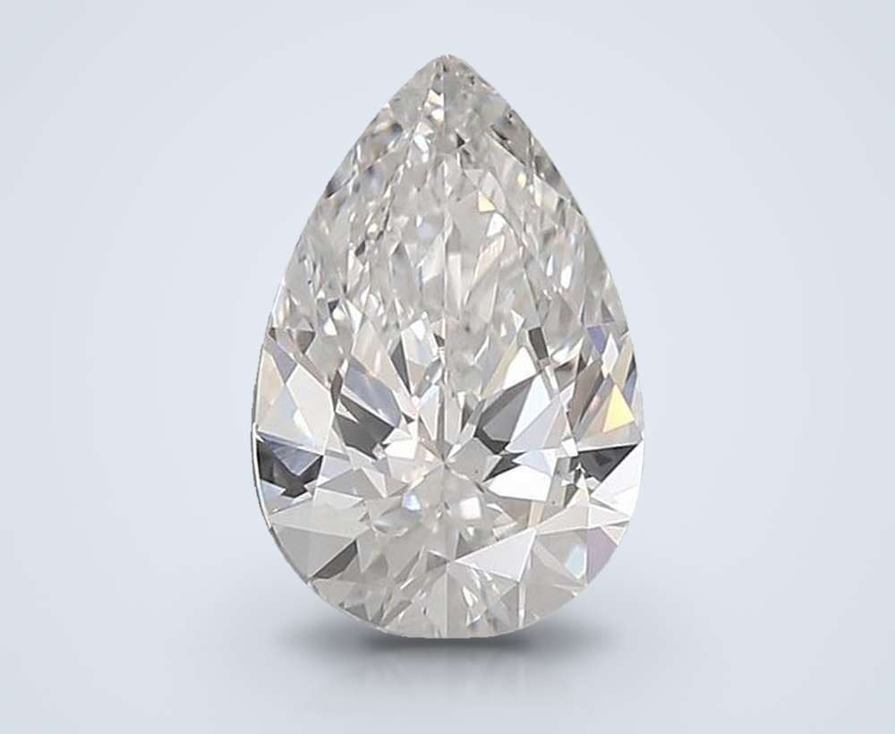 2.05 Carat Pear Lab Diamond