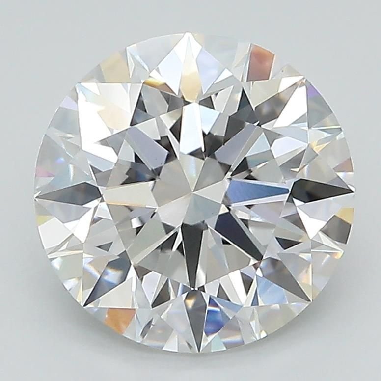 2.08ct F VS1 Excellent Cut Round Lab Grown Diamond