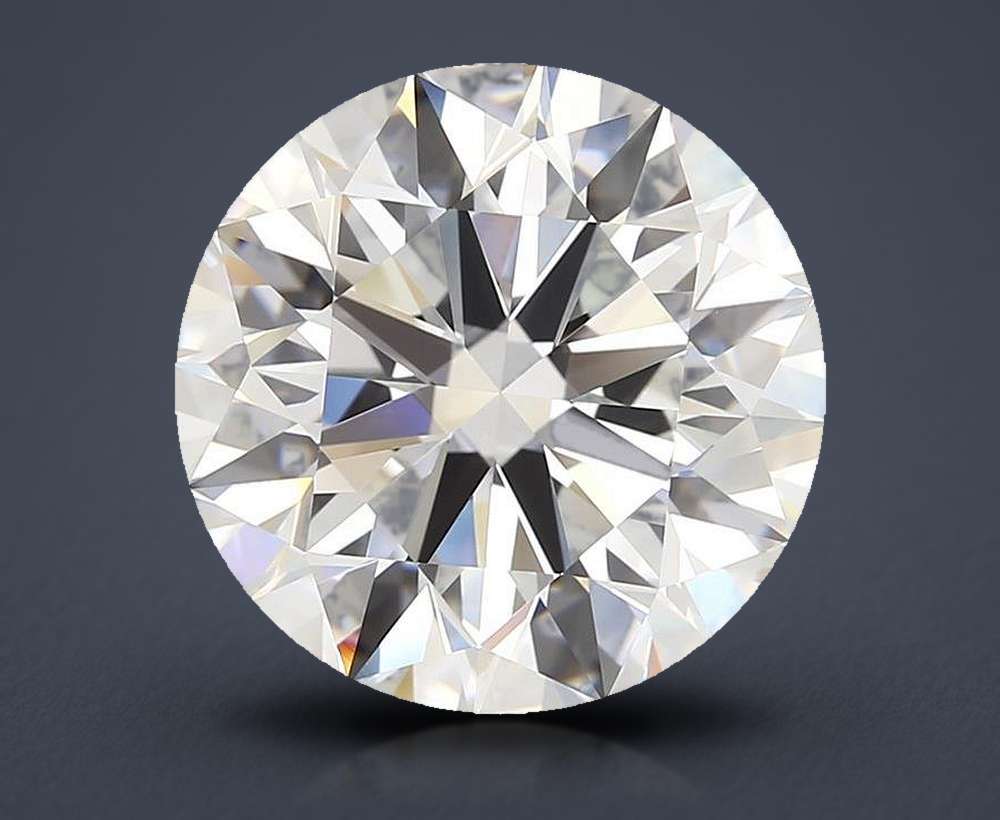 7.33 Carat Round Natural Diamond