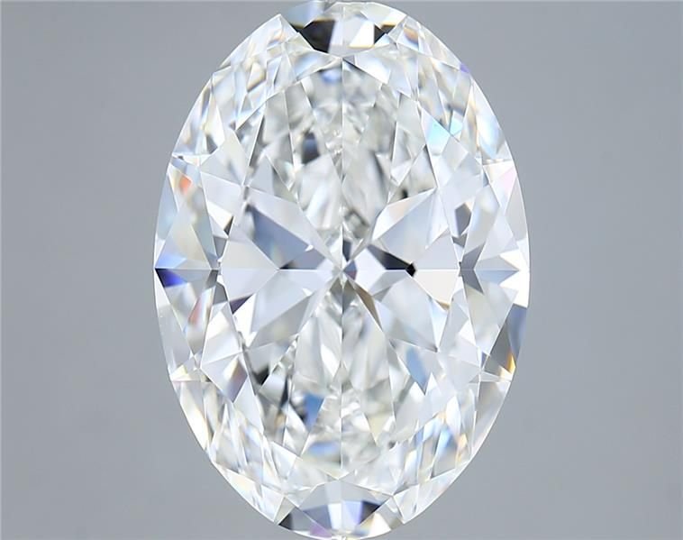 8.02ct G VS1 Rare Carat Ideal Cut Oval Diamond