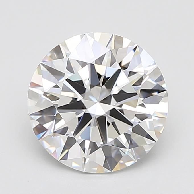 4.39ct D IF Rare Carat Ideal Cut Round Lab Grown Diamond