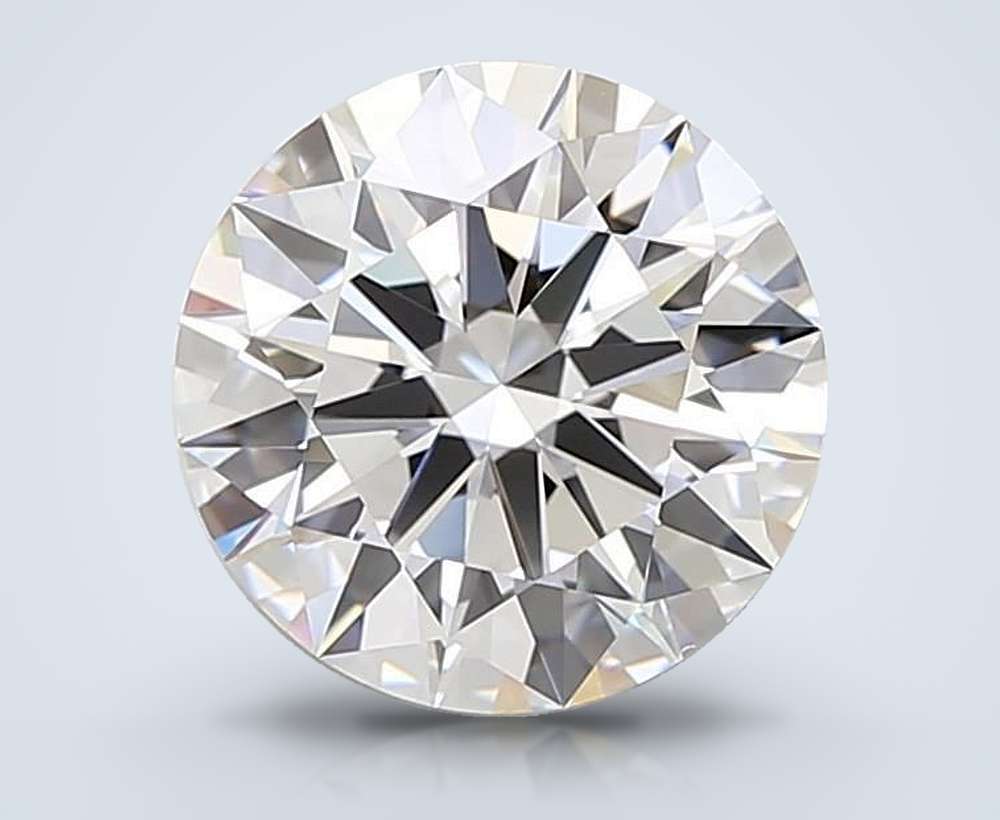 4.39 Carat Round Lab Diamond