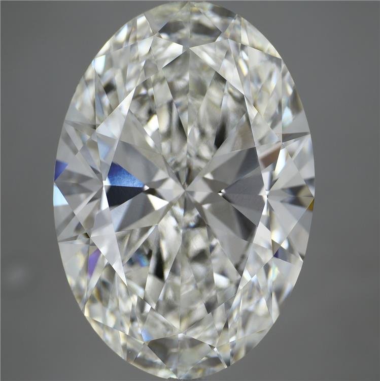 11.03ct F VVS2 Rare Carat Ideal Cut Oval Lab Grown Diamond