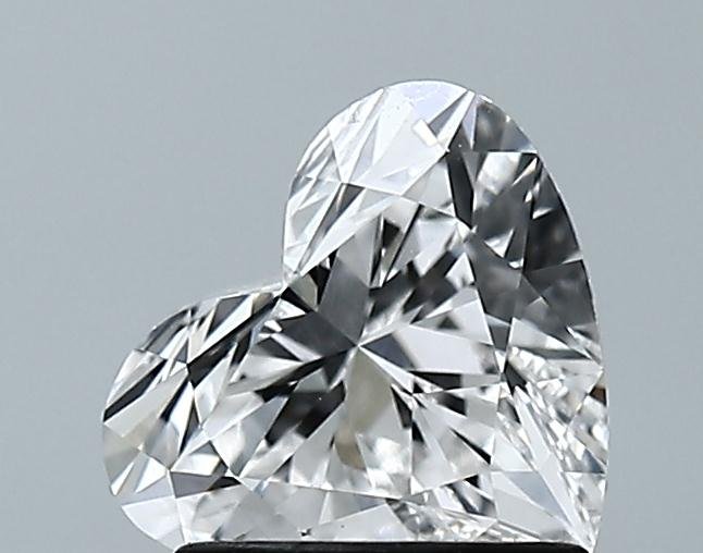 1.26ct G VS1 Rare Carat Ideal Cut Heart Lab Grown Diamond