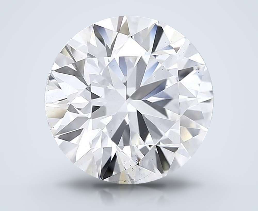 5.40 Carat Round Lab Diamond