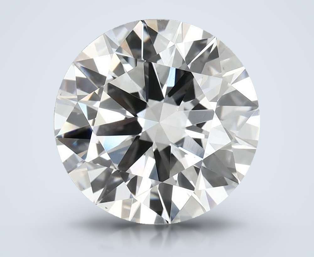 3.90 Carat Round Lab Diamond