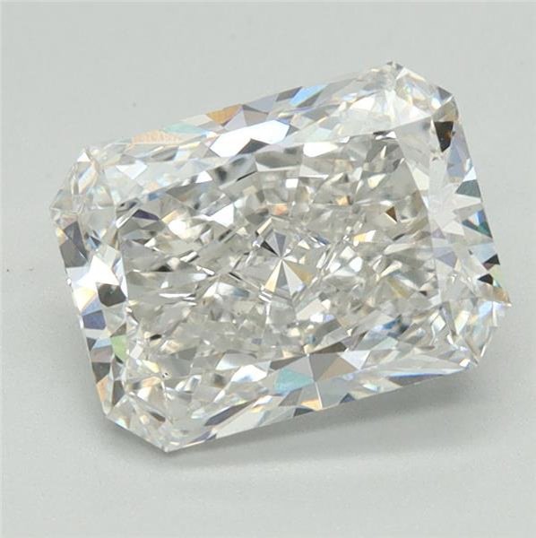 2.10ct E VS1 Rare Carat Ideal Cut Radiant Lab Grown Diamond