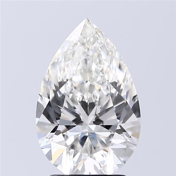 2.25 Carat Pear Lab Diamond